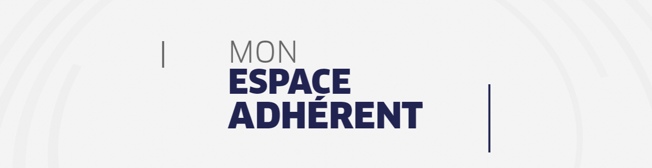 Espace adhérents