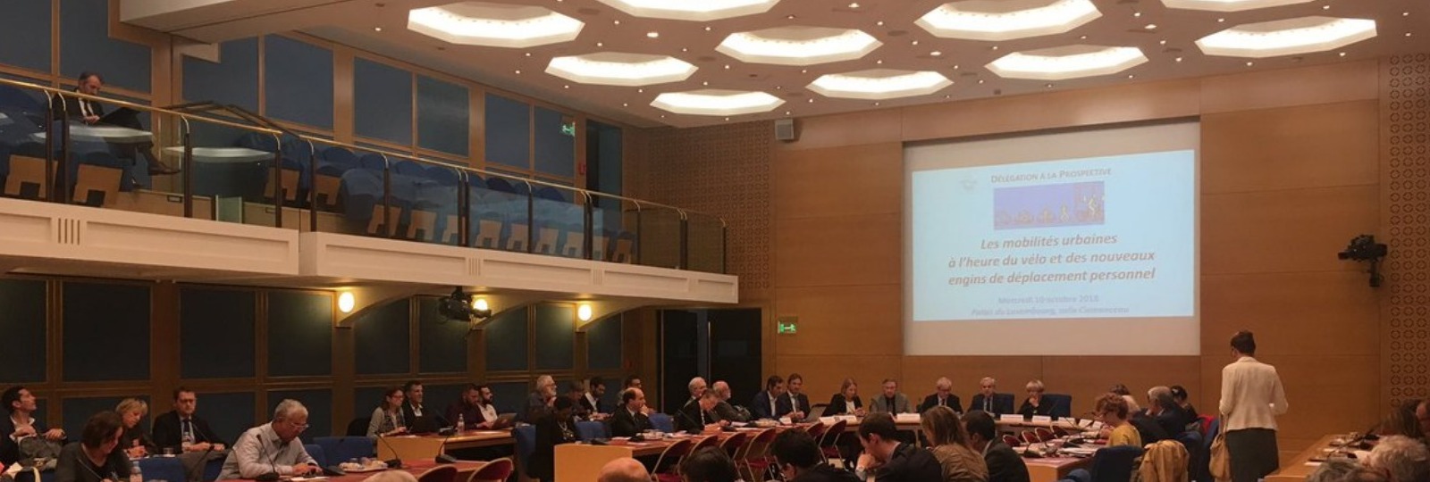 Retour sur le Colloque « Les mobilités urbaines à l’heure du vélo et des nouveaux engins de déplacement personnel » organisé par le Sénat